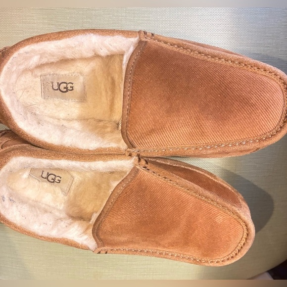 UGG Men’s Ascot Corduroy II Chestnut Slippers main image 14